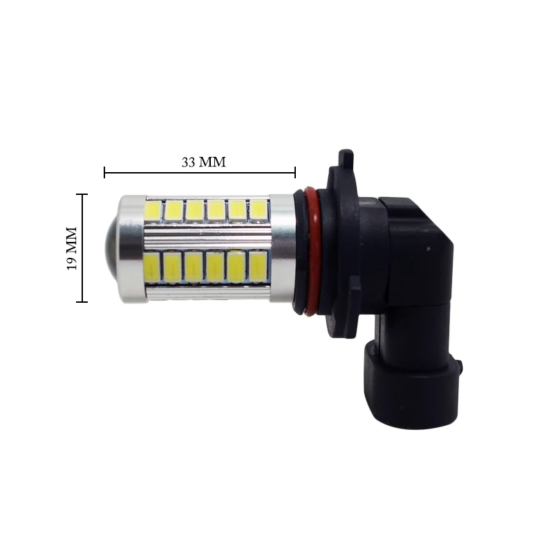 FEELDO; комплект из 2 предметов, белая автомобиля 12 V 9006/HB4 33SMD 5630 Светодиодный фонарь лампа# FD-4373