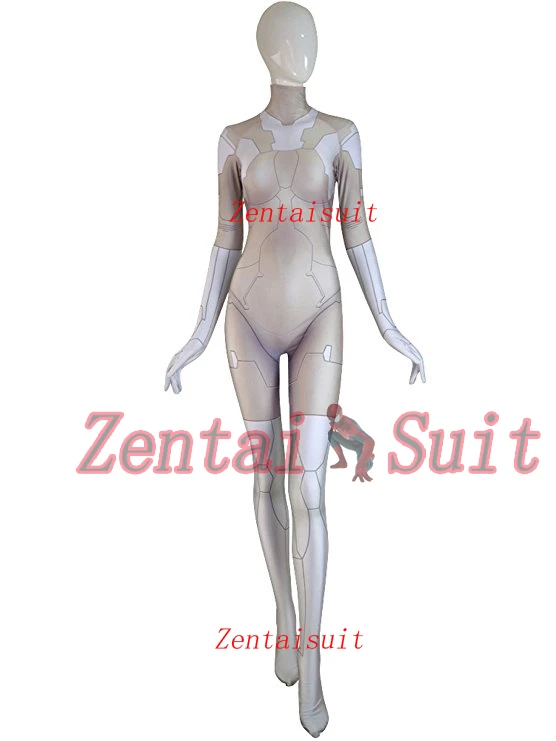 Ghost In The Shell Suit Major Costume 3d Print Lycra Spandex Cosplay Halloween Zentai Suit For Adult Kids Custom Made Movie Tv Costumes Aliexpress