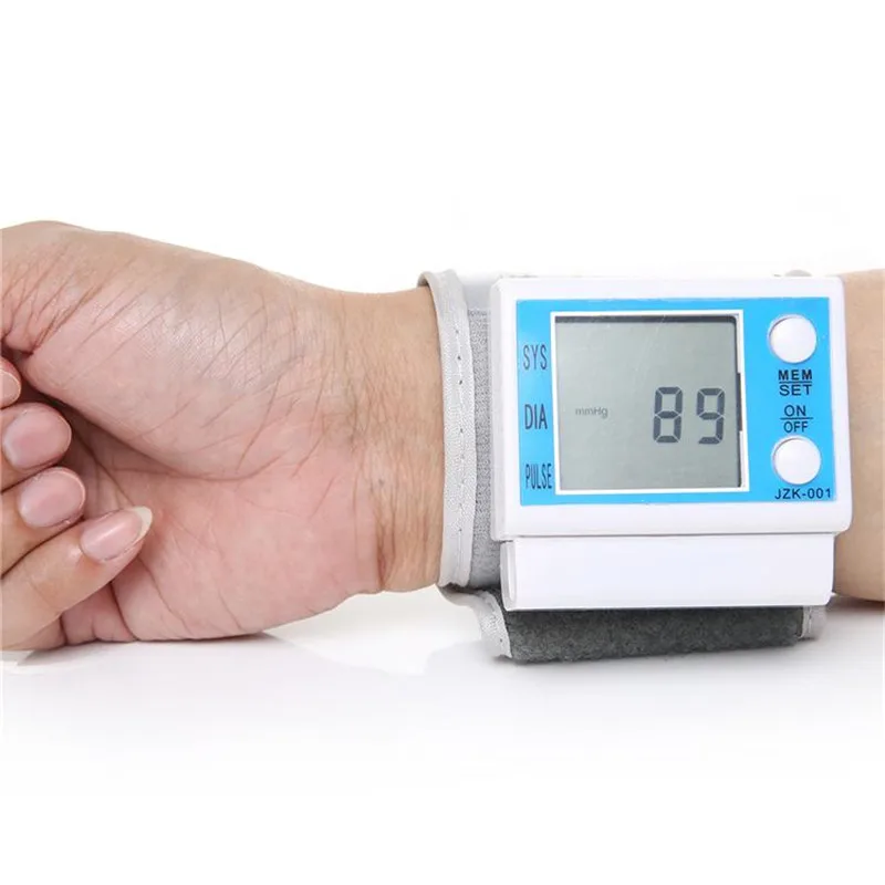 

Portable LCD Tonometer Blood Pressure Monitor Digital Pulse meter medidor pressao arterial Health Care JZK-001