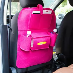 Многофункциональный заднем сиденье автомобиля сумка для хранения Организатор автомобильной спинки переднего сиденья сумка