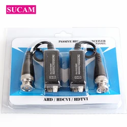 Émetteur haute définition 300 mètres, 20 paires/lot, Balun vidéo passif, émetteur récepteur pour caméra HD AHD CVI TVI 
