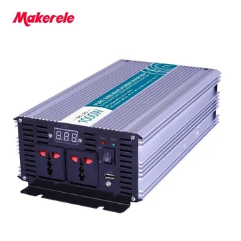 

Car Power inverter 12v 110v 1000w Universal Socket solar power MKP1000-121 off grid pure sine wave voltage converter makerele