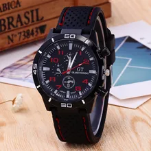 Fashion Sport GT Silicone Watch Fashion Business Men’s Watch Men’s Women’s Outdoor Running Table
