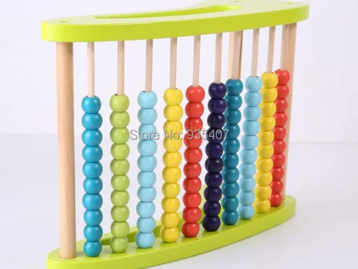 New wooden toy export France abacus frame baby toy free shipping New wooden toy export France abacus frame baby toy free shipping