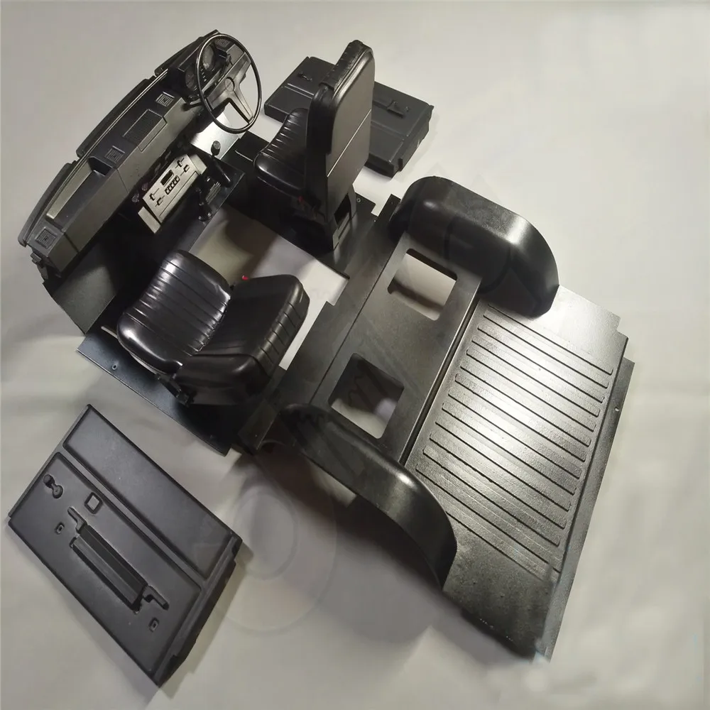 

RC Car Interior Set For Classic Range Rover Hard Body for Axial SCX10 / II & Traxxas TRX-4 Chassis 1/10 Scale Interior Parts Kit