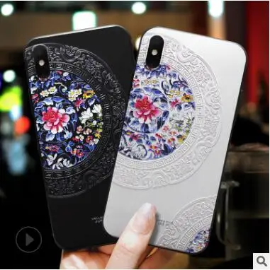 

Xiaomi Redmi note 7 Case silicone 3d relief luxury soft tpu Painted serise phone case for xiaomi redmi note7 cover fundas coque