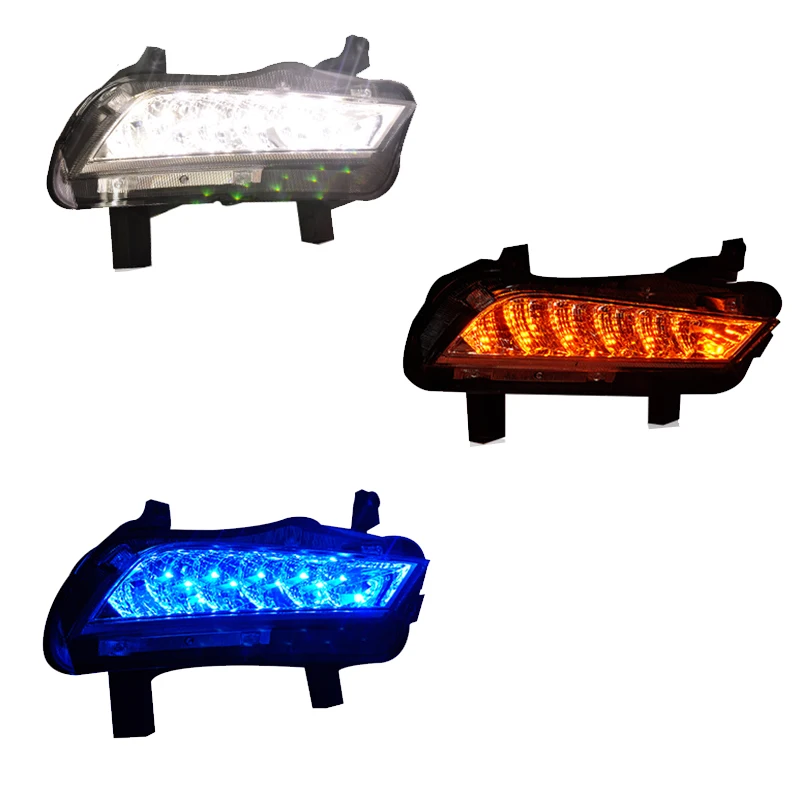 New Car Accessories LED DRL Daytime Running Lights Daylight Fog light