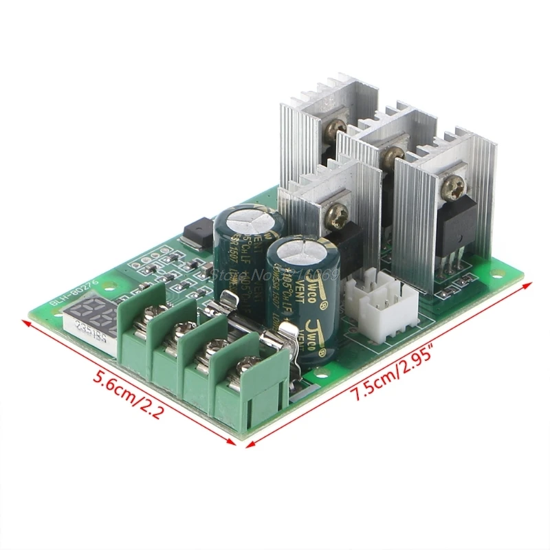 

PWM DC Motor Speed Controller 30A Digital Display 0~100% Adjustable Drive Module