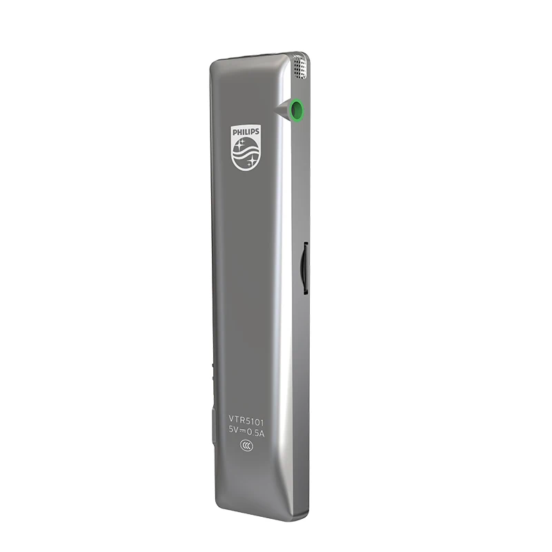 PHILIPS 100% оригинальный 128g Mini PCM FM цифровой диктофон Pen VTR5101|Цифровые диктофоны| |