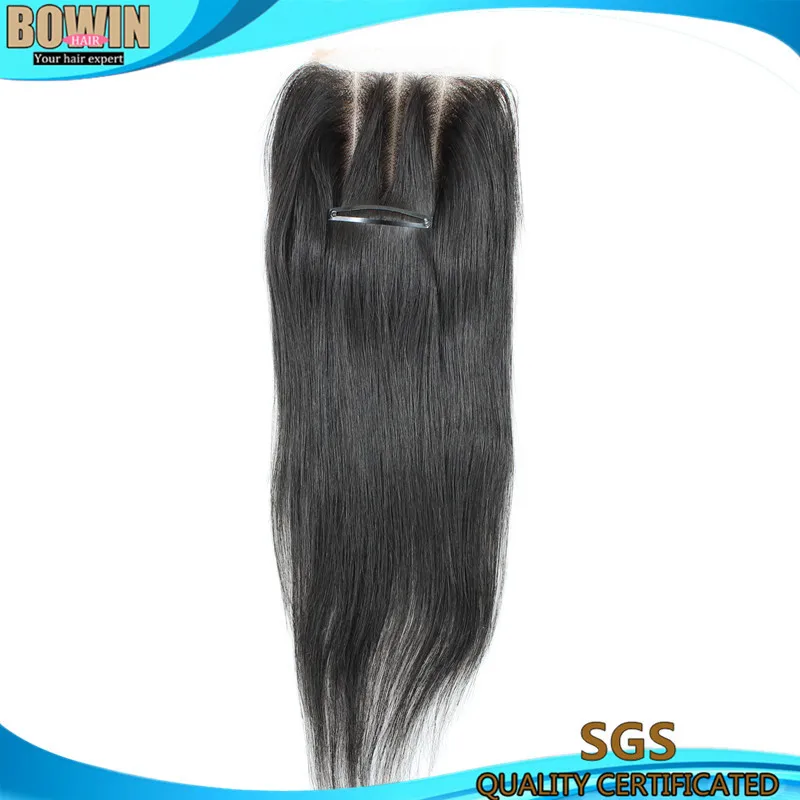 

Malaysian Straight Hair Lace Closure Three Part Closure 4x4 inch Unprocessed Malaysian Virgin Hair