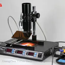 YIHUA 1000A IRDA Инфракрасная паяльная машина bga, паяльная станция BGA SMD, паяльная станция