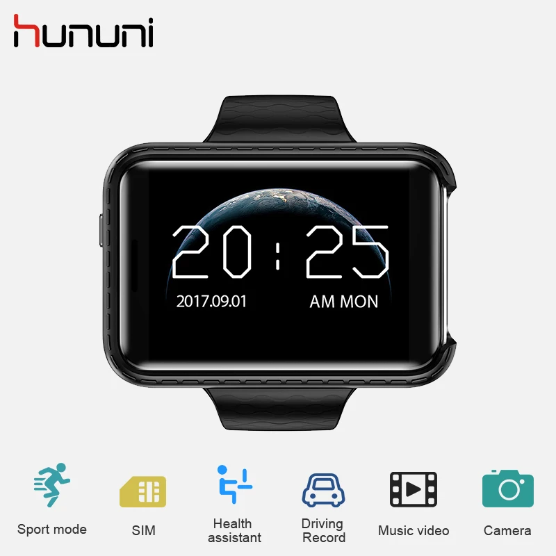

HUNUNI I5S Smart Watch Sleep Tracker Sport Bluetooth Watch Men Women SIM TF Card Support Multi-language For IOS Andrioid Phone