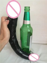 Principal doble Consoladores Pene Enorme Consolador Juguetes Sexuales Para La Mujer, Realista Grande Doble Cabeza Para Anal Y Vaginal, Gay Y Lesbianas