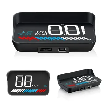 

2019 M7 OBD2 Onboard Hud GPS Car Head Up Display Overspeed Warning Computer Windshield Projector Light Sensor Car Accesories