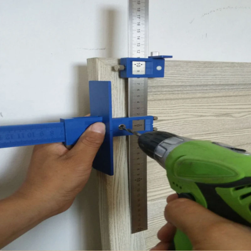 

Drill Guide Sleeve Cabinet Hardware Jig Drawer Pull Jig Wood Drilling Dowelling Hole Saw Master System