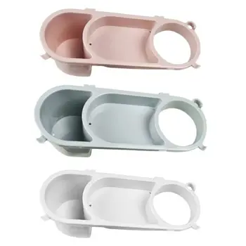 

1PC Bathroom Wall Mounted Suction Cup Hair Dryer Holder Shelf Stand Comb Rack PP Storage Organizer Strong Sucker Practical