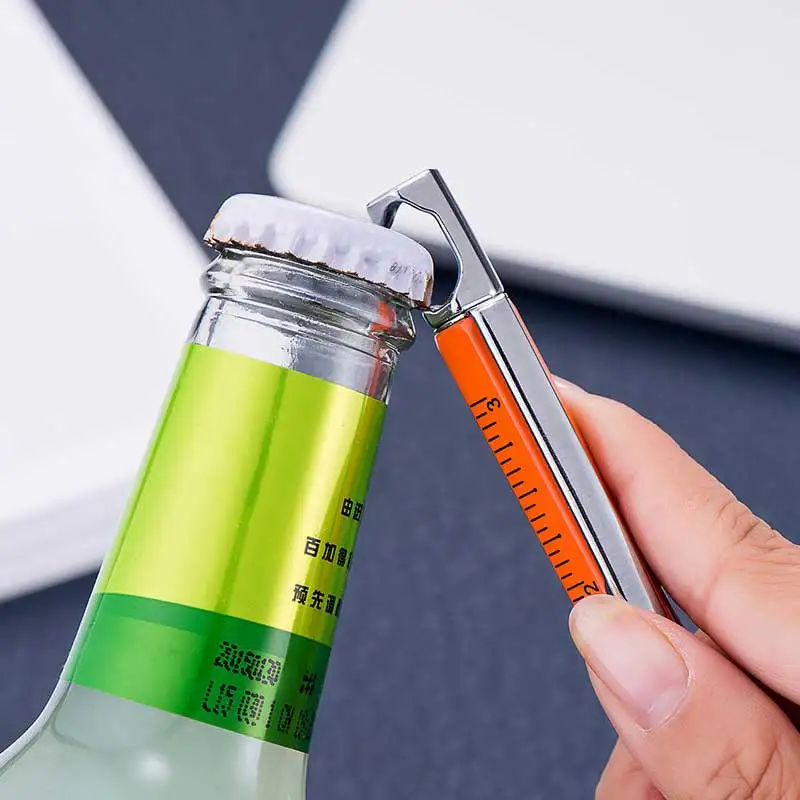 

Creative bottle opener pen fashion high quality 6 in 1 metal pen multi-function tool ballpoint pen office meeting capacitor pen