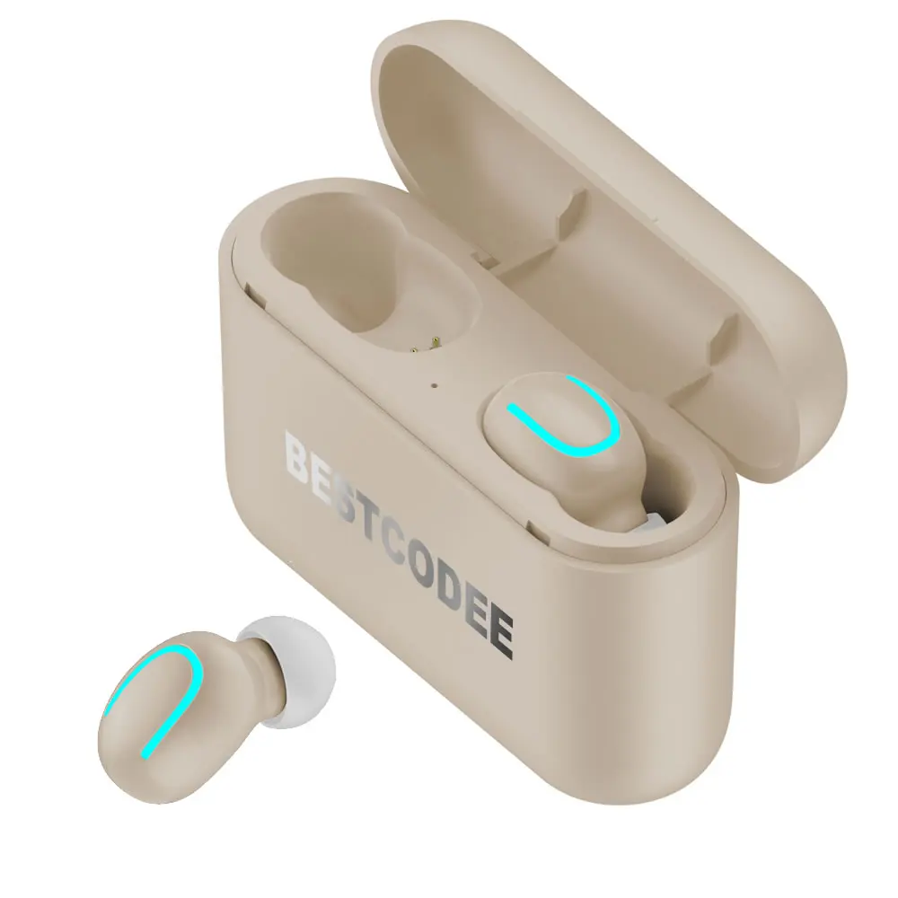 Q32 TWS 5,0 беспроводные bluetooth IPX5 водонепроницаемые наушники с зарядной коробкой беспроводные tws наушники - Цвет: Цвет кожи