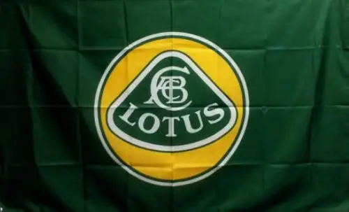 Новинка для лотоса флаг 3X5 футов, для Лотоса баннеры на машину логотип автомобильные гонки флаг баннер