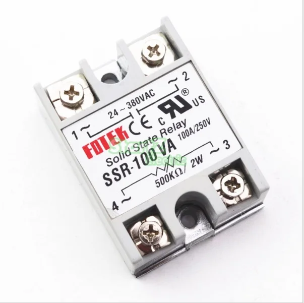 1pcs Solid State Relay Module SSR 100VA 100A Extermal control