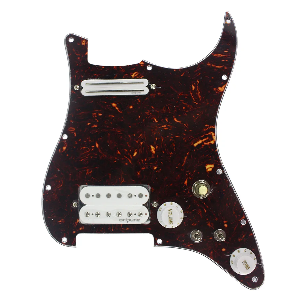 OriPure загружен Prewired Pickguard набор электрогитары звукосниматели Alnico 5 для гитара FD Strat