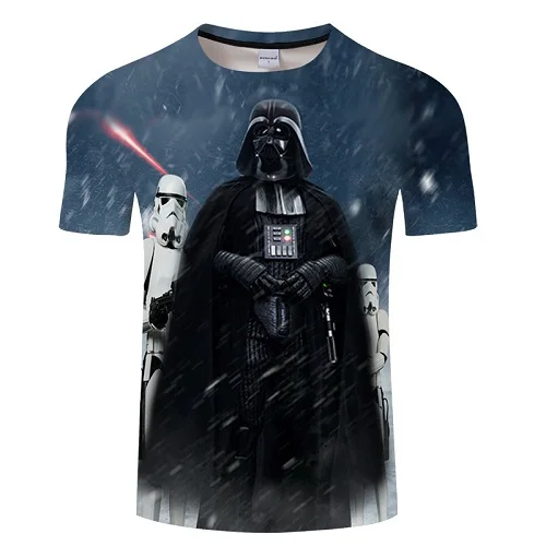 Yoda Darth Vader Stormtrooper Lego Characters Inspired Mens T Shirt Funny Design