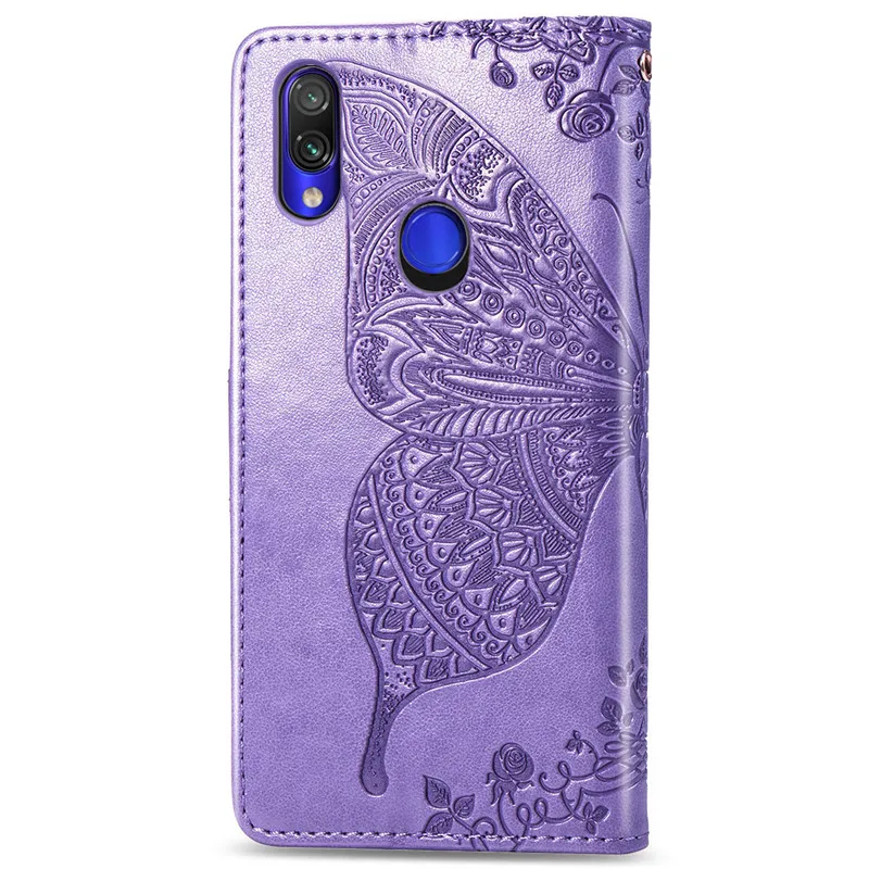 xiaomi leather case design 3D Butterfly Wallet Flip Case For Xiaomi Redmi 8 7A 6A 5 Plus 4A 4X Note 8 8T 5A 4 5 7 6 Pro Go Mi A1 5X A2 8 Lite 7A 8A Cover xiaomi leather case handle