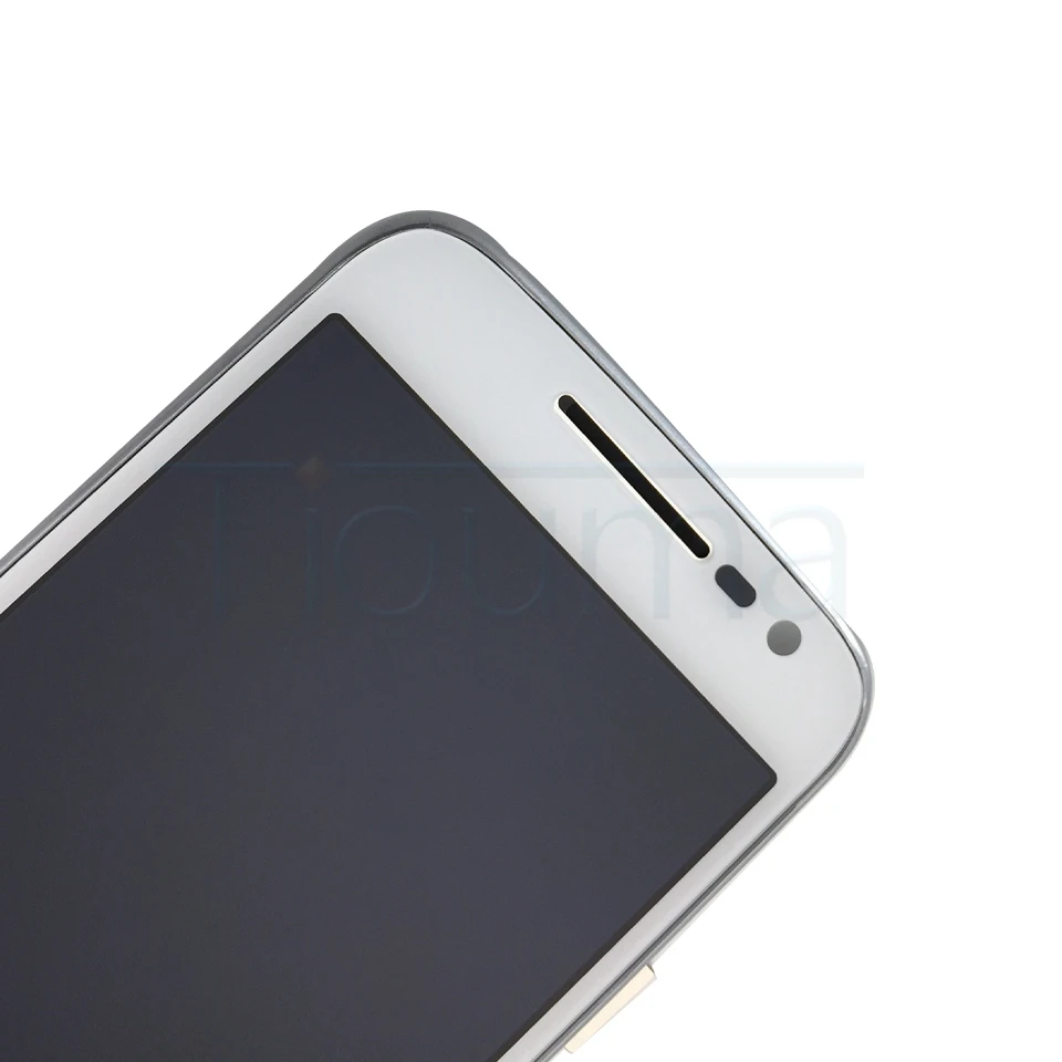 Moto G4 Play LCD Display With Frame white (6)