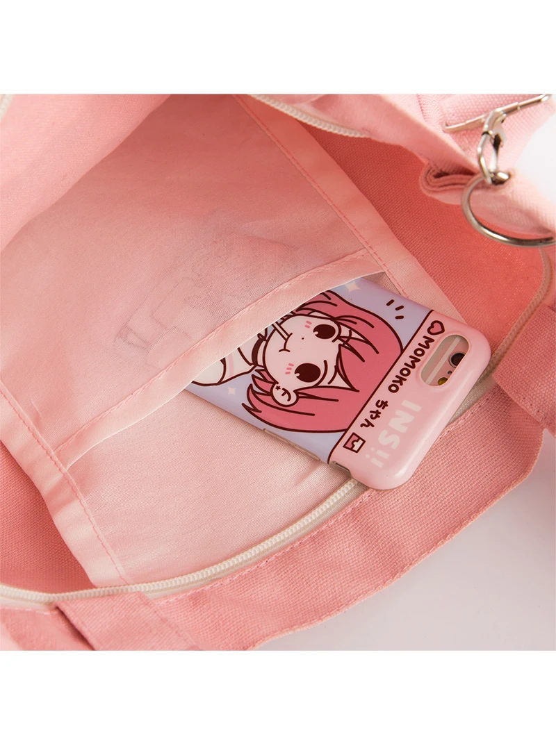 Модная Корейская новая парусиновая женская сумка на плечо Harajuku ulzzang с буквенным принтом, сумка-мессенджер, большая вместительность, повседневные женские сумки в консервативном стиле