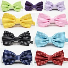 OnnPnnQ модные новые женские мужские цветные жаккардовые галстук-бабочка в горошек костюм украшение шеи галстук Свадебная вечеринка деловой галстук-бабочка для мужчин