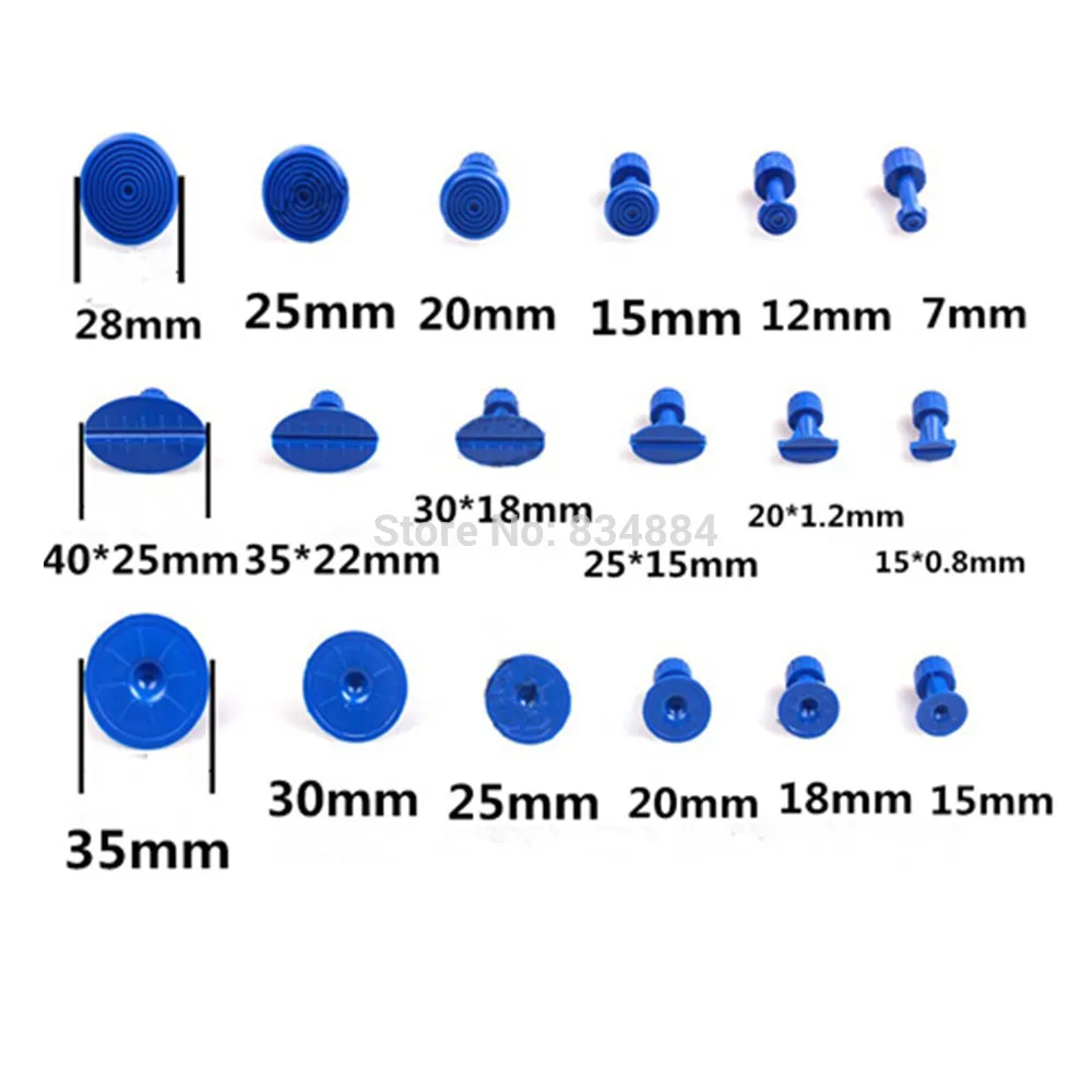 Paintless Dent Repair Tools Newly Design Pulling Bridge Dent Removal Hand Tool Set kit with Glue Pulling Tabs