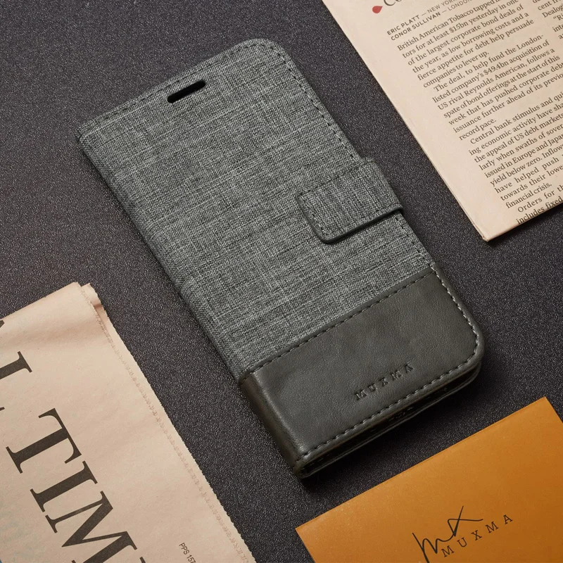 

For Xiaomi Redmi Note 7 Case Denim Mixed Colors Leather Flip Wallet Case For Xiaomi Redmi Note 7 Pro Stand Capa Cover Phone Case