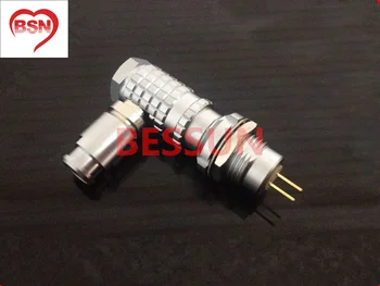

Lemo 0B 7pin connector plug , FHG.0B.307 ECG.0B.307, 90 degree elbow plug,plugMedical connector plug 7 pin,