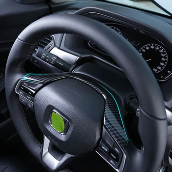 

For Honda Insight 2018 2019 ABS Matte and Carbon fibre Car rear package steering wheel trim Cover Trim car styling accessories
