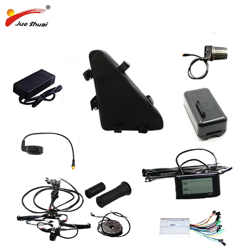 Sale 48V 500W 1000W Electric Bike Conversion Kit with 20AH Battery Rear Blushless Motor Wheel for 26" 700C e Bike Electronic Bike Kit 3