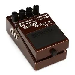 Boss Audio OC-3 Dual Super Октавная педаль для гитары или бас со встроенным Overdrive с бесплатным бонусным чехлом для педали