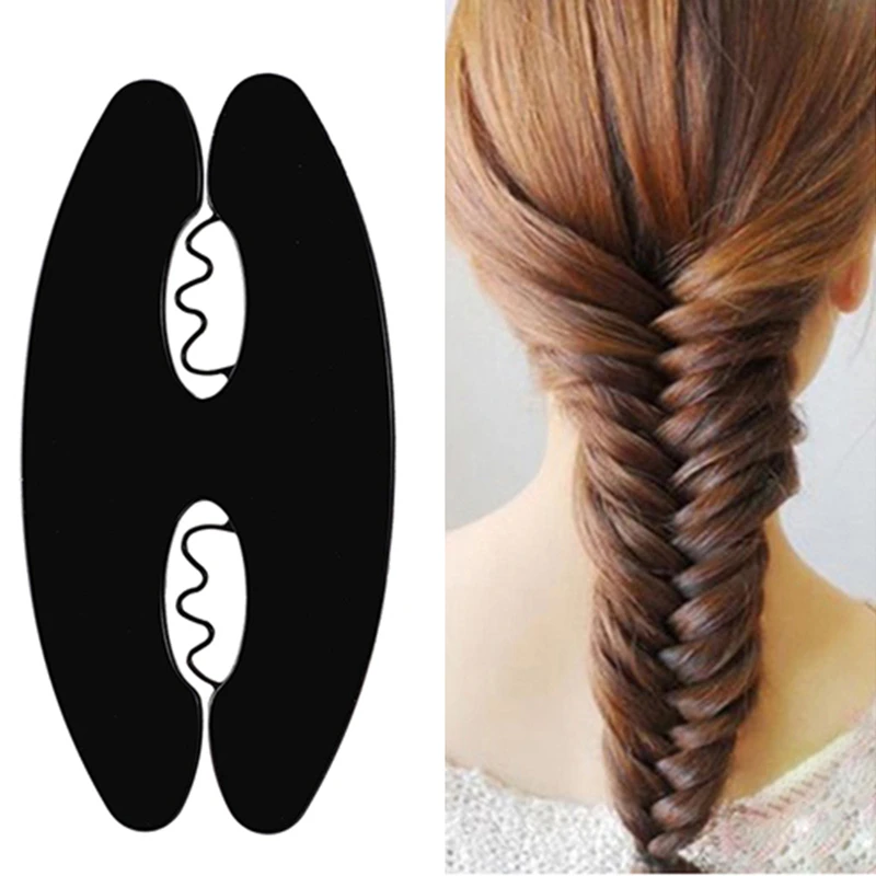 

Q M MISM Hot Selling Women DIY Hair Style Tool Donut Bun Maker Fashion Braid Magic Bun Women Korean Round Hair Disk Device Tress