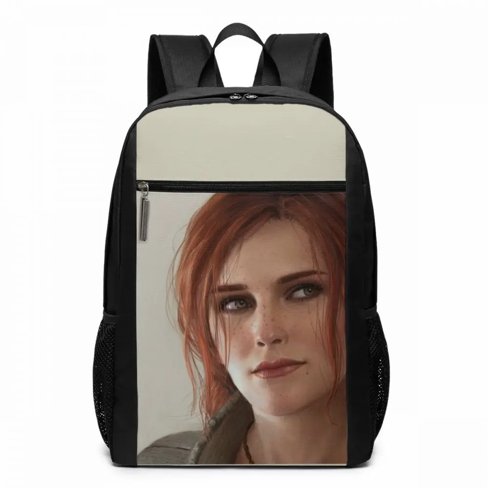 

Witcher Wild Hunt Backpack Triss Merigold Art Witcher 3 Backpacks Trendy High quality Bag Multifunctional Student Travel Bags