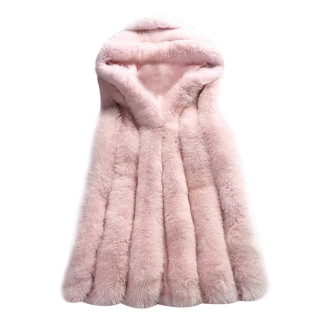 Women Faux Fur vest New Fashion Fur Vest Women In The Long Section 2017 High Quality Autumn And Winter New Products Soft Women Faux Fur vest New Fashion Fur Vest Women In The Long Section 2017 High Quality Autumn And Winter New Products Soft