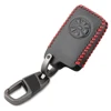 Remote 3 Buttons Leather Smart Key Case Cover For Toyota Rav4 Corolla Yaris Mark X Hilux Vitz Aqua Camry Auris ► Photo 3/6