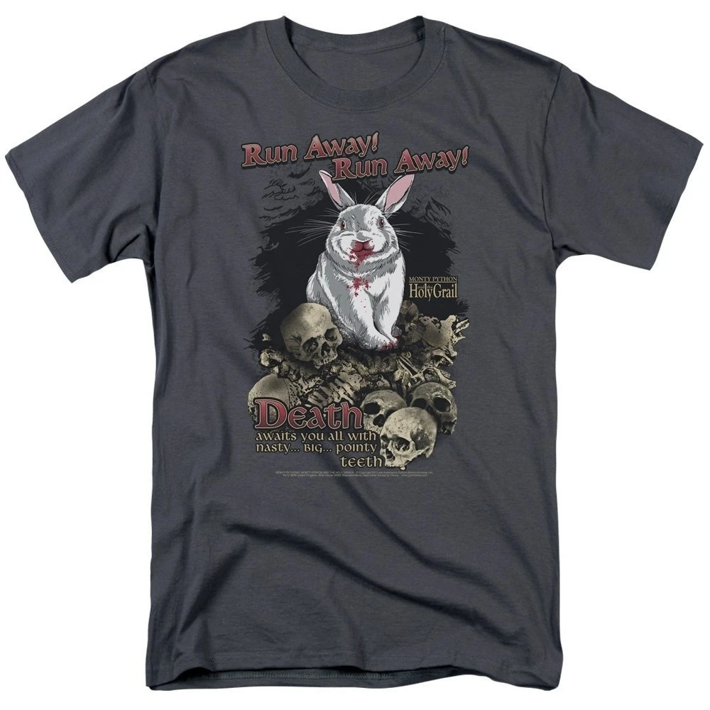 Monty python run away t shirts aliexpress