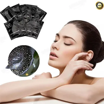 

Deep Cleansing purifying peel off Black minerals Volcanic mud Facail mask face mask Remove blackhead facial Oil control 6g/pack
