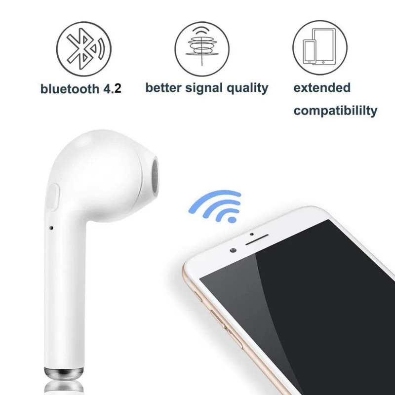 Качественные Заводские продажи I7s Tws беспроводные Bluetooth наушники в ухо с зарядным