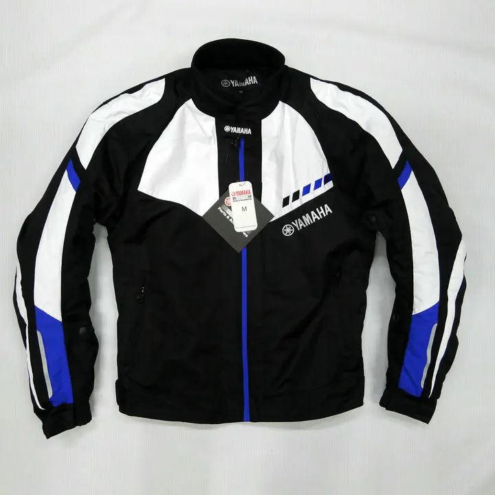 

Motorcycle Sports Jacket Blue/Red Riding Jacket For YAMAHA Racing Sportswear Bike Clothing