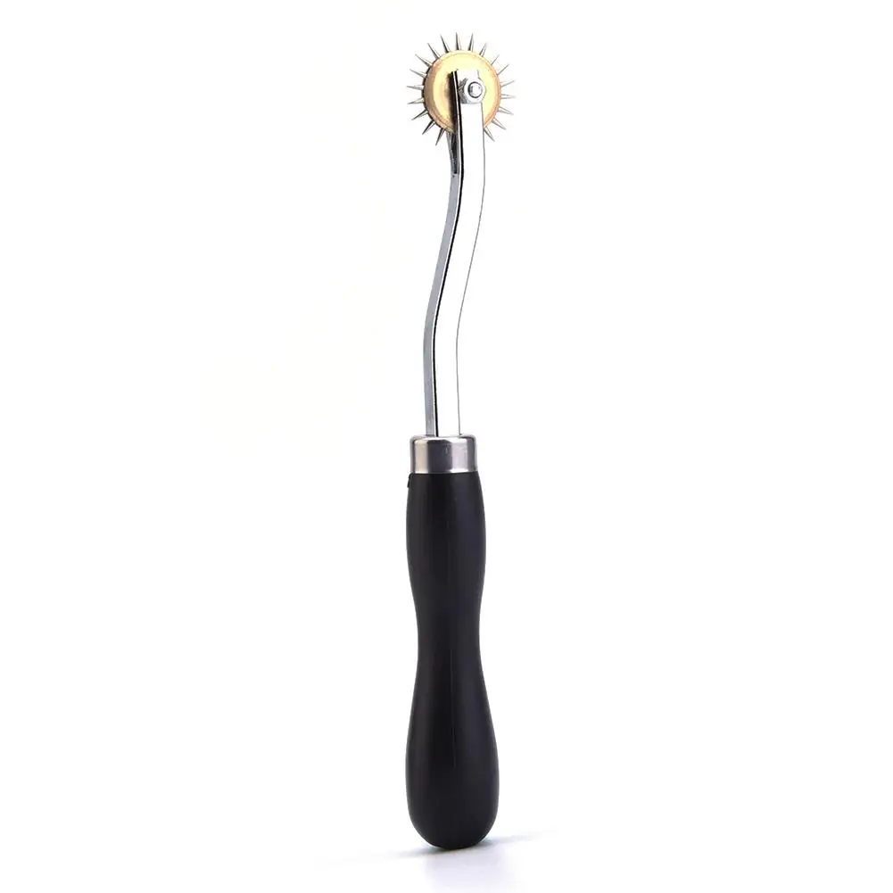 

Sewing Tool Kit Trace Wheel With Wood Handle Practical Serrate Edge Pattern Tracer Tracing Wheel Tailor Stitch Marker