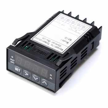 

Intelligent PID Temperature Controller Temperature Regulator 1/32DIN Digital F/C Red LED Display With K Thermocouple