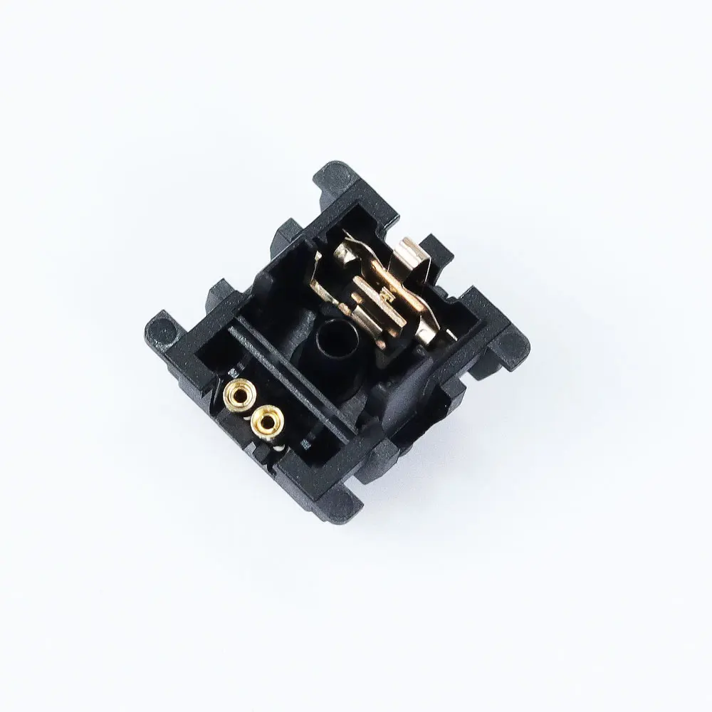 Wholesales LED hot plug Crystal Oscillator base for cherry mx switch kailh gateron outemu otm blue red black brown silver golden digital keyboard computer