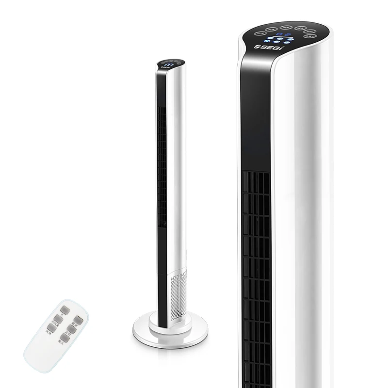 

Electric Vertical Tower Air Cooling Fans Remote Table Type Floor Negative Ion Fans Shaking Heads Silent Room Leafless Safe Fans