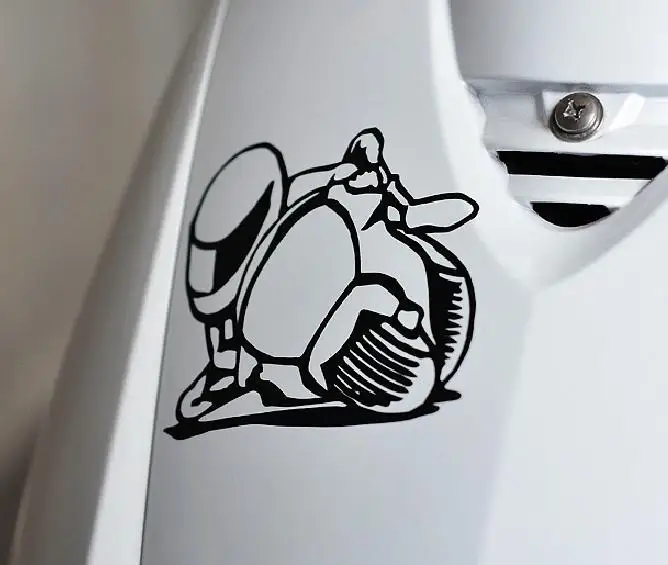 

XGS DECAL Car vinyl waterproof decal moto biker sticker for car motorcycle
