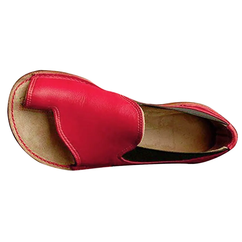 SAGACE/женские сандалии-гладиаторы на плоской подошве размера плюс; Летняя женская обувь на платформе с открытым носком; женская повседневная обувь; Chaussures;#30